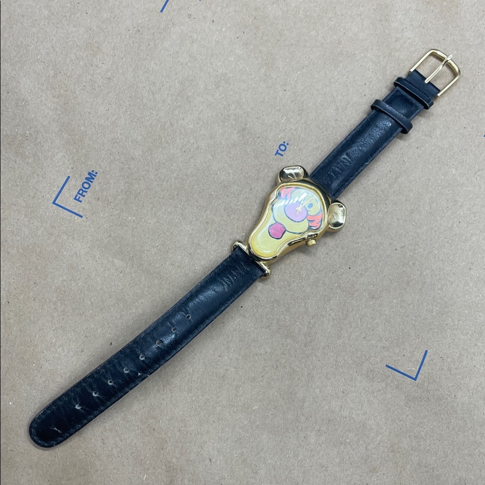 Vintage 90s Timex Disney Winnie the Pooh Tigger Character Watch - Picture 5 of 13